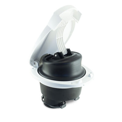 Albin Manual Bilge Pump - Flush Mount, White for 25 and 38mm Systems