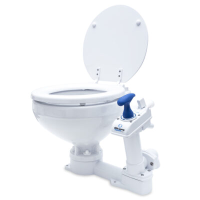 Albin Manual Marine Toilet - Compact