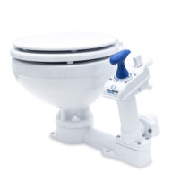 Albin Manual Marine Toilet - Compact