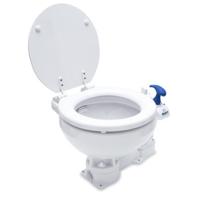 Albin Manual Marine Toilet - Compact