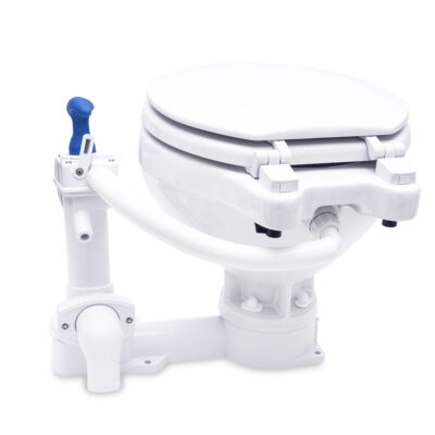 Albin Manual Marine Toilet - Compact