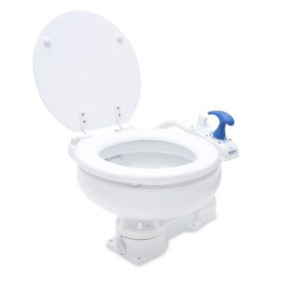 Albin Manual Marine Toilet - Compact Low