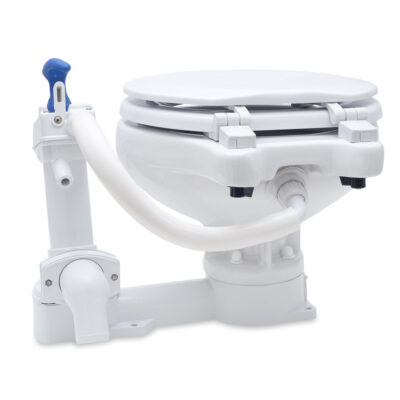 Albin Manual Marine Toilet - Compact Low