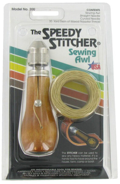 Speedy Stitcher Sewing Awl with 30 Yard Thread