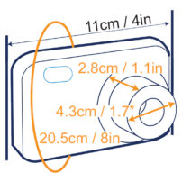 Waterproof Zoom Lens Camera Case