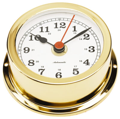Autonautic Gold Plated Clock R95D