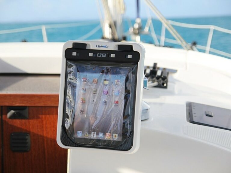 Waterproof iPad Case Boat Mount Works with most tablets