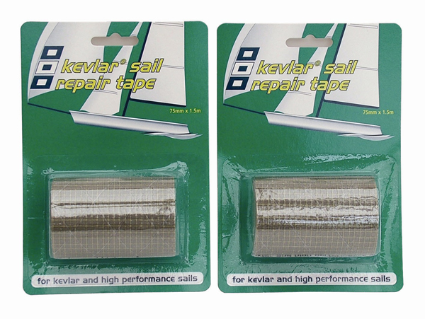 Kevlar  repair tape 75mm x 1.5m Black same UK shipping for any amount