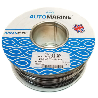Oceanflex Tinned Copper Cable - 1.5mm2 Single Core