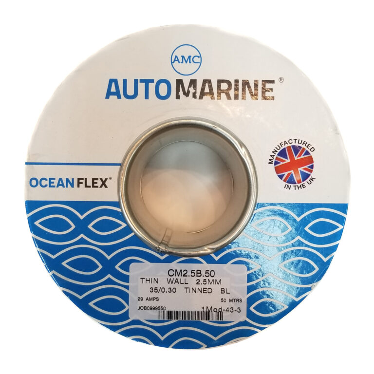 Oceanflex Tinned Copper Cable 2.5mm2 Single Core Marine Wires