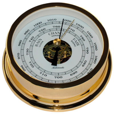 Autonautic B120D Gold Plated Barometer 120mm - SALE