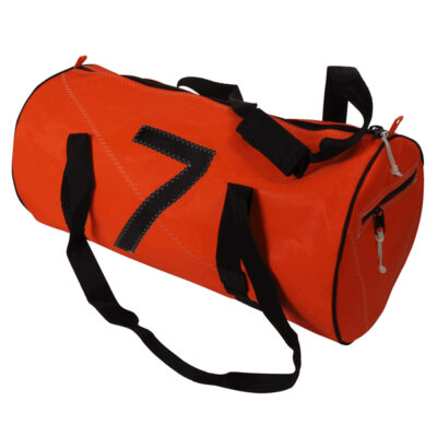 Bainbridge Sailcloth Holdall Bag, Orange - 43L