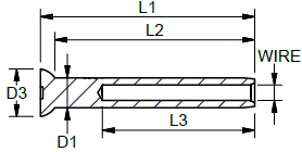 Blue Wave Stemball Terminals - High quality Stainless Steel Rigging