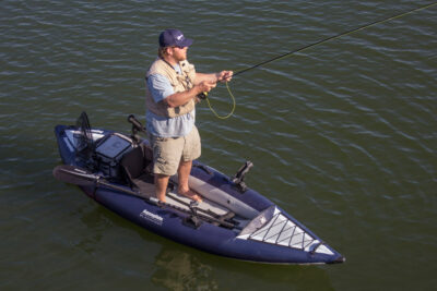 Aquaglide BlackFoot HB Angler SL Inflatable Fishing Kayak