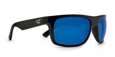 Burnet Mid Matt Black Pacific Blue Lens