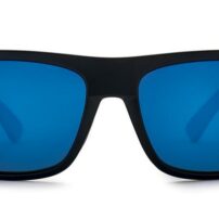 Burnet Mid Matt Black Pacific Blue Lens