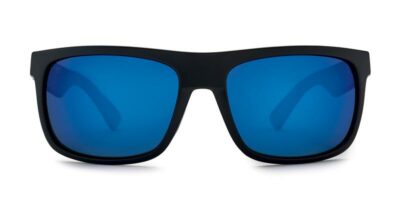 Burnet Mid Matt Black Pacific Blue Lens