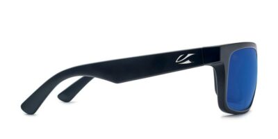 Burnet Mid Matt Black Pacific Blue Lens