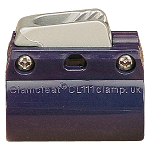 Clamcleat CL244 Aluminium Boom Cleat and Clamps