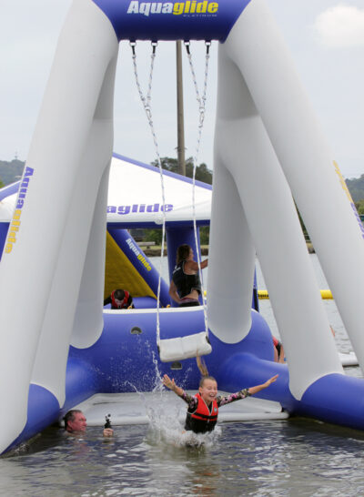 Aquaglide Catapult - Inflatable Water Swing