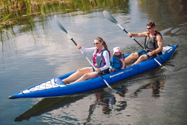 Aquaglide Chelan 155 HB XL Inflatable Kayak With carry/storage bag