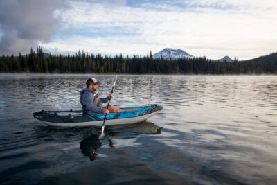 Aquaglide Chinook 90 Inflatable Single Kayak