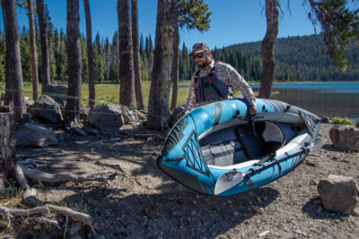 Aquaglide Chinook 90 Inflatable Single Kayak