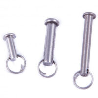 Clevis Pins - Wide Range of Sizes and Lengths With Split Rings