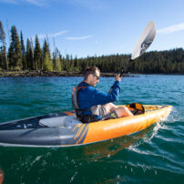 Aquaglide Deschutes 110 Inflatable Single Kayak
