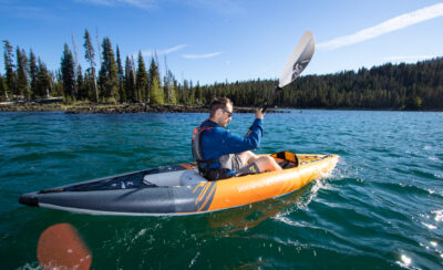 Aquaglide Deschutes 110 Inflatable Single Kayak