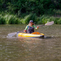 Aquaglide Deschutes 110 Inflatable Single Kayak