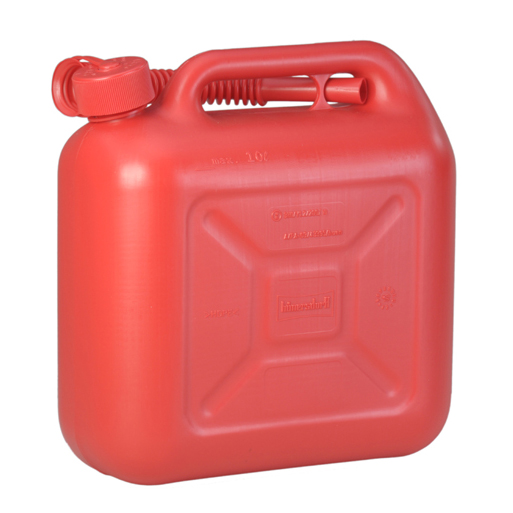 10L Jerry Can With Flexi Spout UN Certified Fuelcan - Red & Black