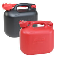 5L Jerry Can With Flexi Spout UN Certified Fuelcan - Red & Black