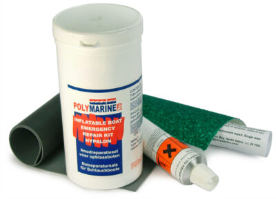 Polymarine Hypalon Emergency Boat Repair Kit Black