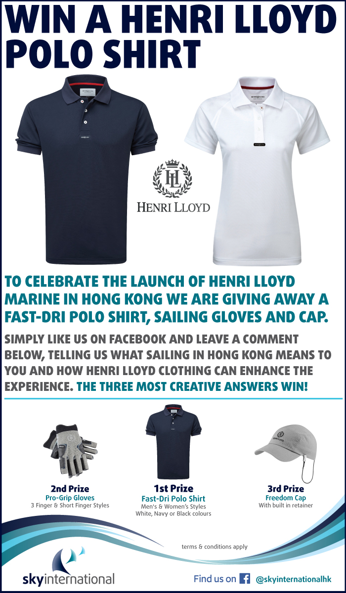 Win a Henri Lloyd Polo Shirt - Launch Competition