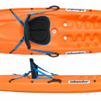Islander Hula - Sit On Top Fun Sized Kayak Apricot