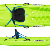 Islander Hula - Sit On Top Fun Sized Kayak Citrus