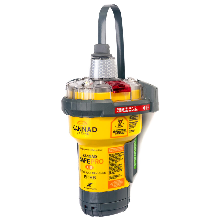 Kannad SafePro AIS EPIRB 406 and 121.5mhz, AIS & multi GNSS (GPS)
