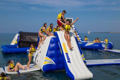 Aquaglide King of the Mountain - Climber & Water Slide