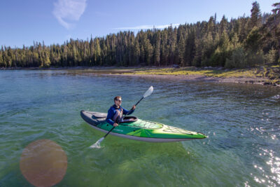 Aquaglide Navarro 130 Convertable Inflatable Single Kayak