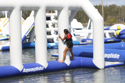 Aquaglide Neptune - Inflatable Water Play Station