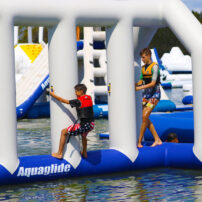 Aquaglide Neptune - Inflatable Water Play Station