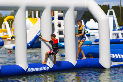 Aquaglide Neptune - Inflatable Water Play Station