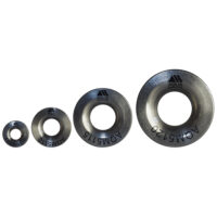 Titanium Low Friction Rings 7, 10, 15 and 20mm - Aqua Marine