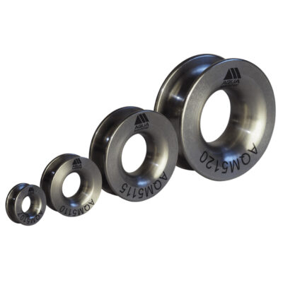 Titanium Low Friction Rings 7, 10, 15 and 20mm - Aqua Marine