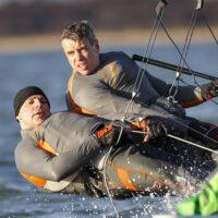 Crewsaver Phase2 long Sleeve Rash Vest Action