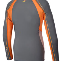 Crewsaver Phase2 long Sleeve Rash Vest-Back