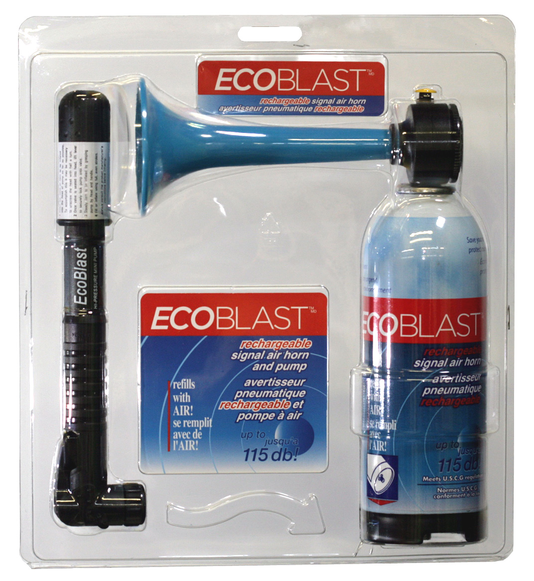 Ecoblast Rechargeable Signal Horn Kit