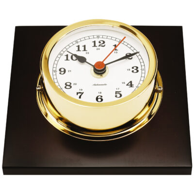 Autonautic Gold Plated Clock R95P - SALE