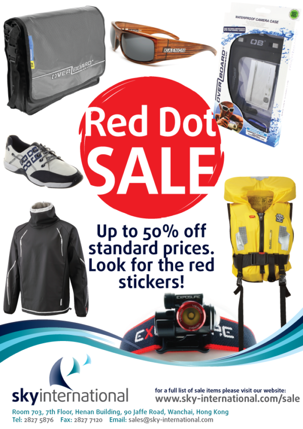 Sky's Red Dot Sale many items discounted up to 50